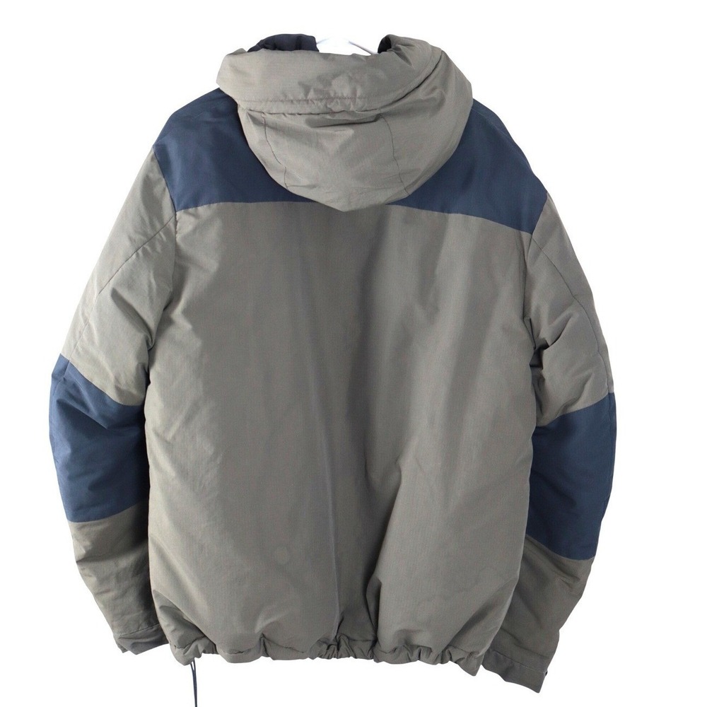 Ciaopanic Mens Hooded‎ Insulated Winter Jacket Olive Green Navy Blue Size L - Picture 3 of 7